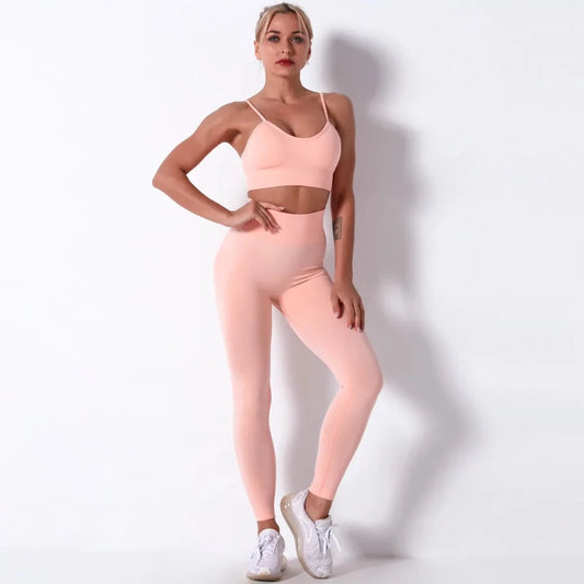 ensemble legging rose